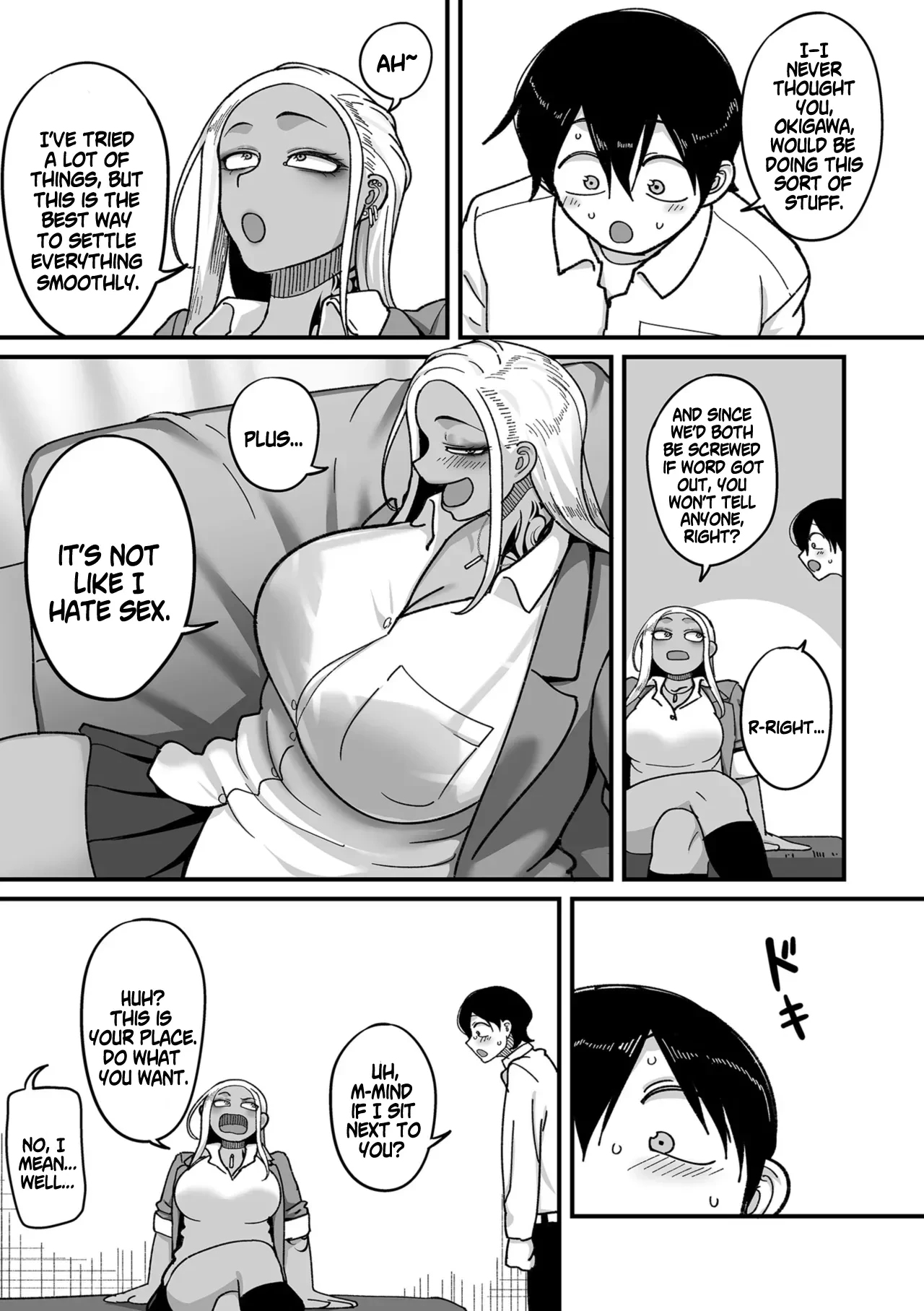 School Prostitution Journal  Chapter 1: Kuro Gyaru Delinquent Okigawa image number 10
