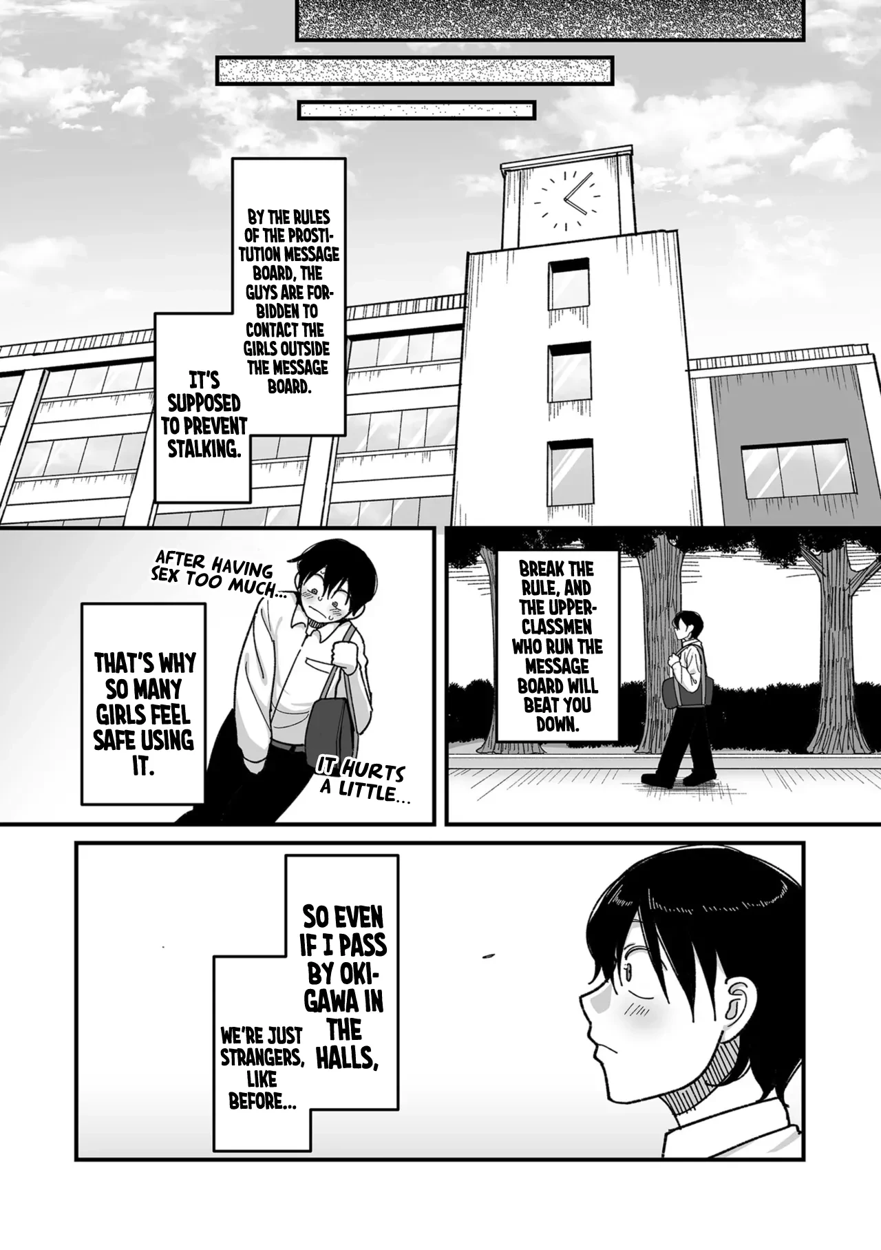 School Prostitution Journal  Chapter 1: Kuro Gyaru Delinquent Okigawa image number 43