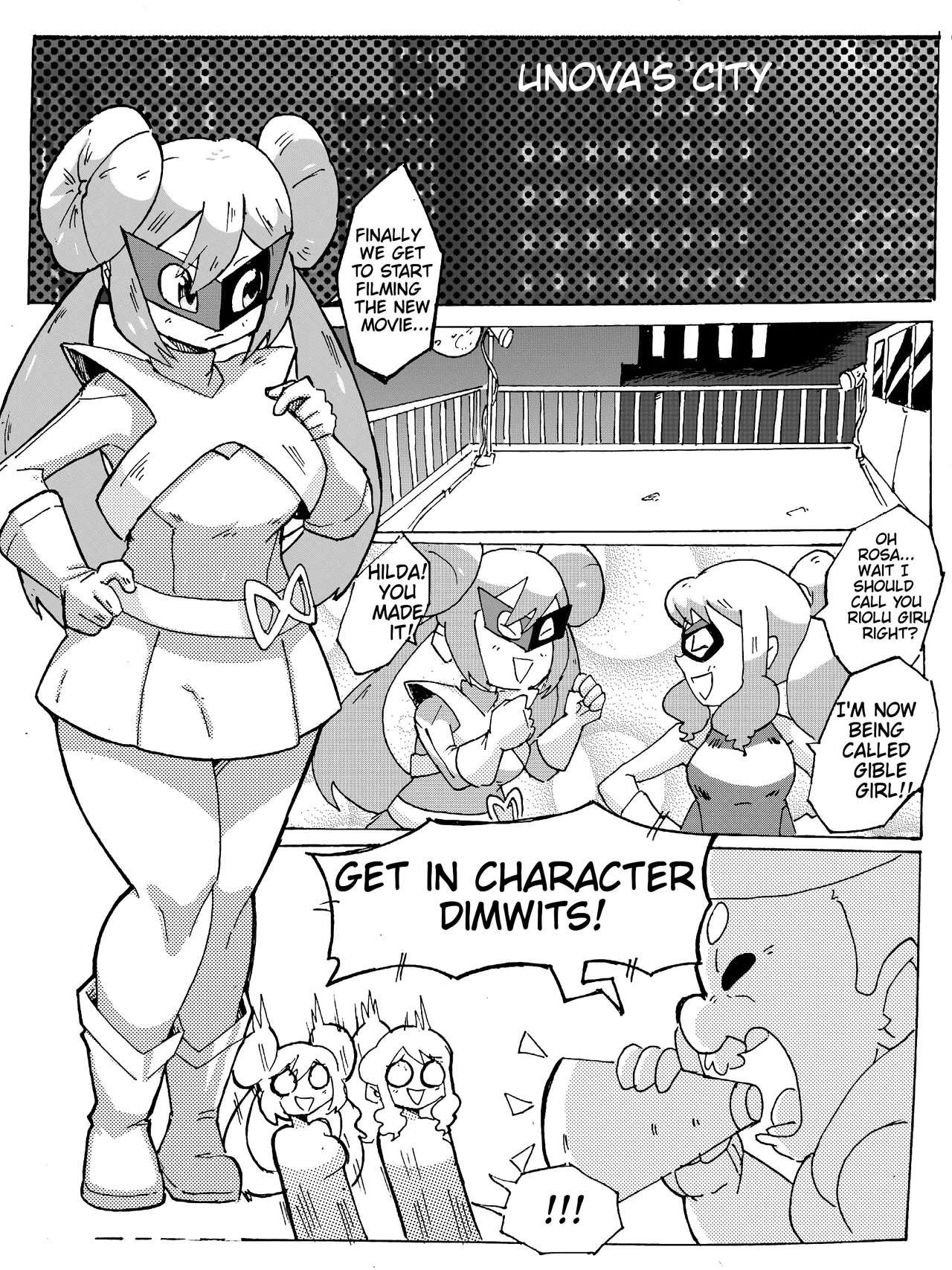 Riolu Girl and Gible Girl: Pound Town image number 2