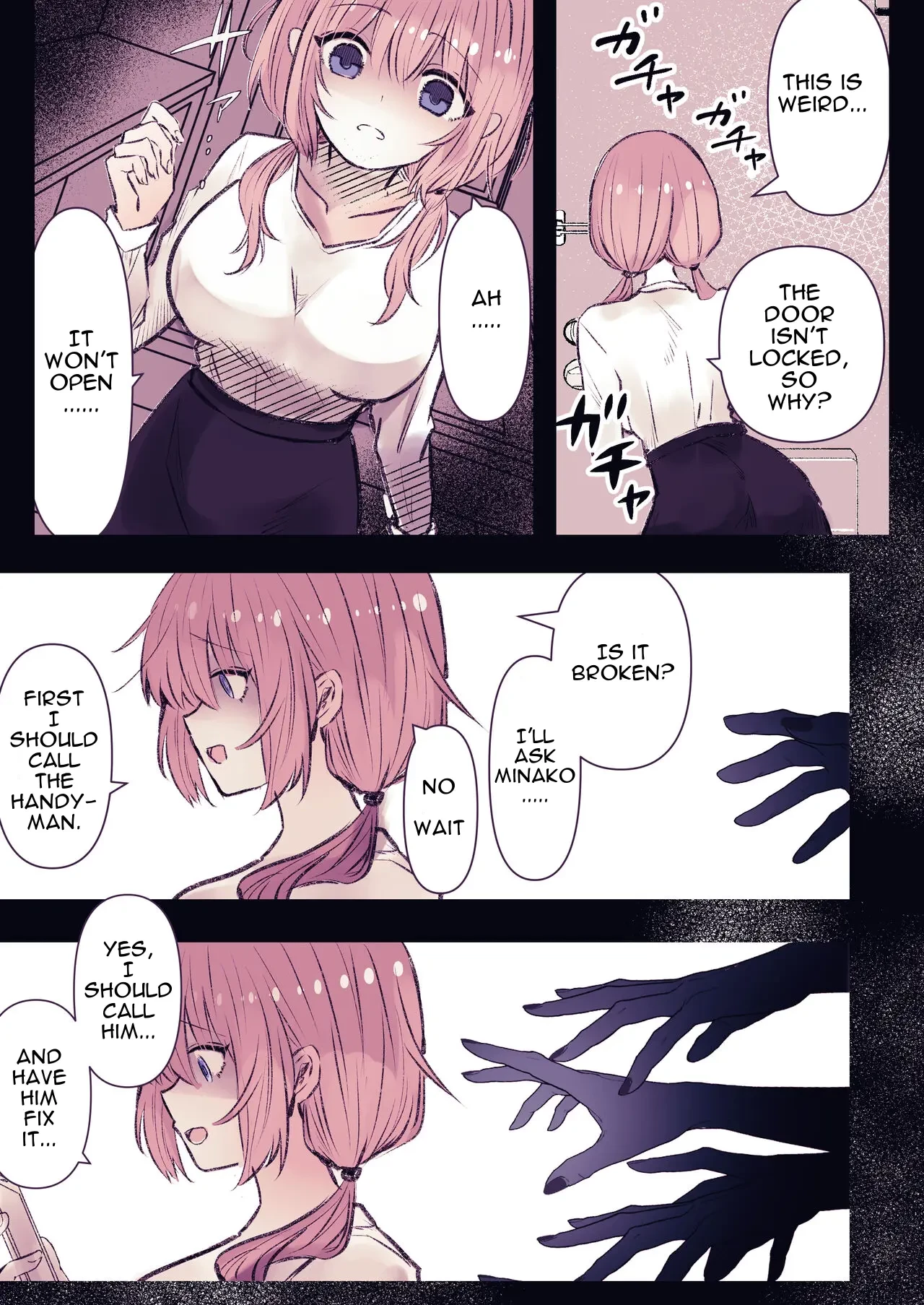 Inrei Kairaku Yuuhei Apaato ~Yuurei ni Ojikomerarete Kairaku-zuke ni Saseru Made~  Lewd Spirit Pleasure Confinement in an Appartment ~I was locked up by a ghost until I became addicted to pleasure~ image number 24
