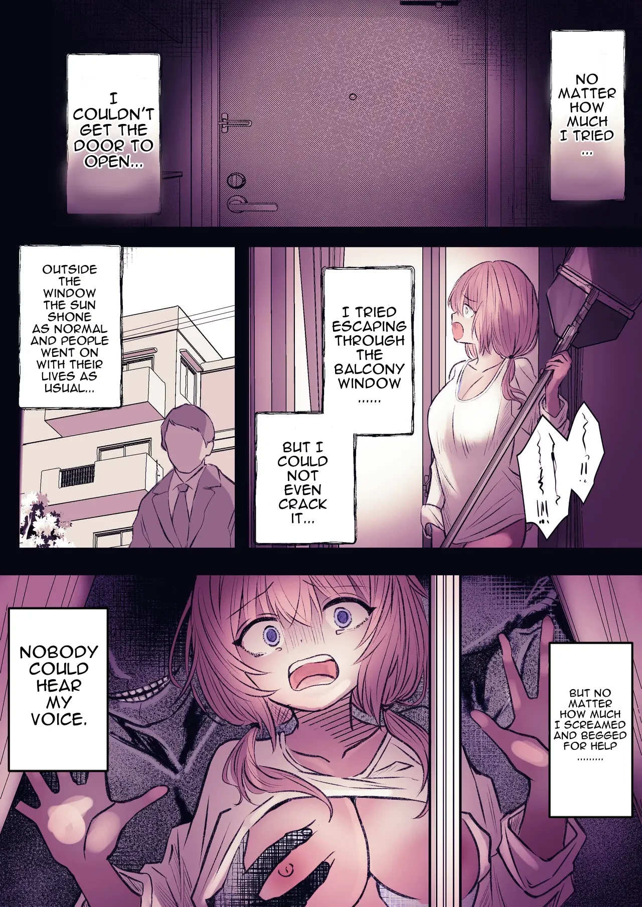 Inrei Kairaku Yuuhei Apaato ~Yuurei ni Ojikomerarete Kairaku-zuke ni Saseru Made~  Lewd Spirit Pleasure Confinement in an Appartment ~I was locked up by a ghost until I became addicted to pleasure~ image number 48