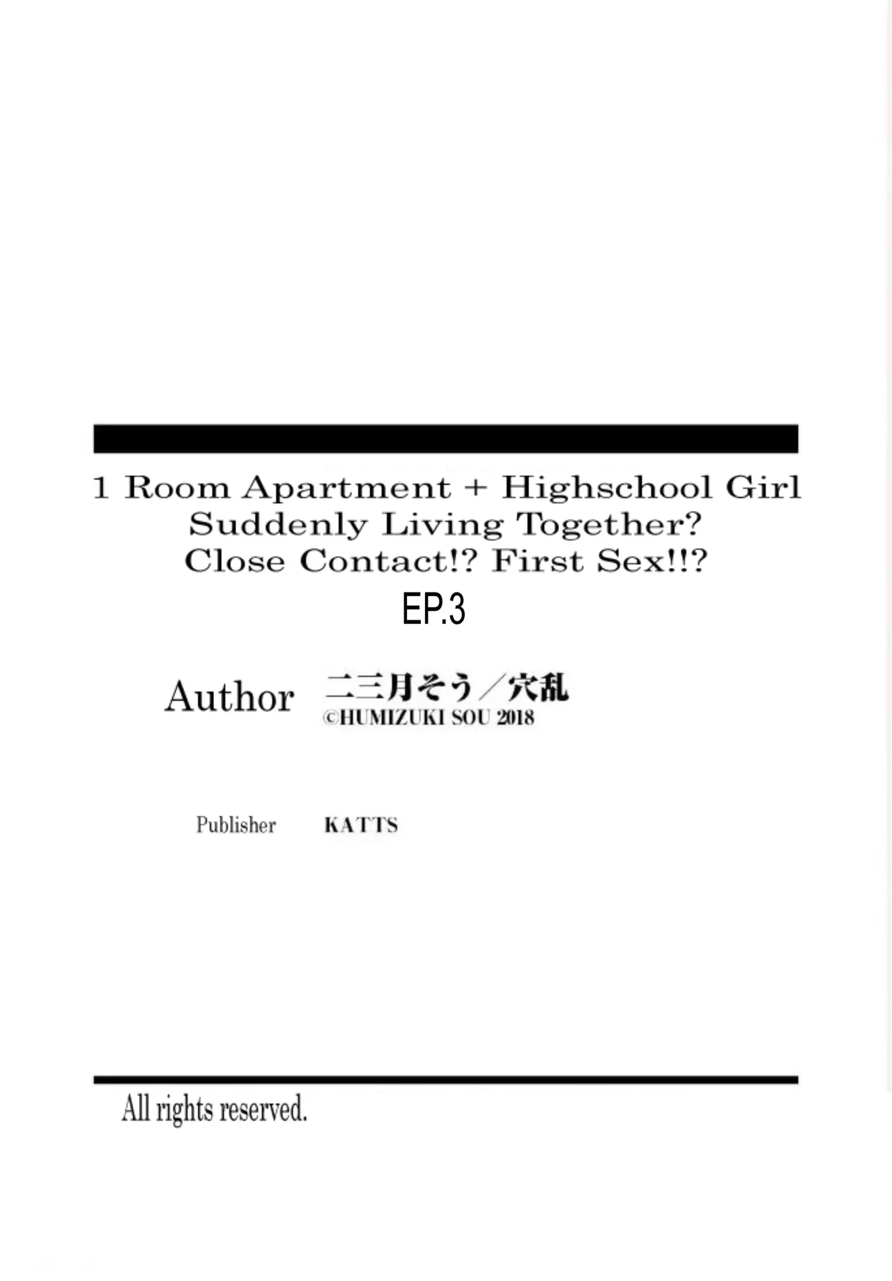 1 Room Apartment + Highschool Girl Suddenly Living Together? Close Contact!? First Sex!!? 3 image number 25