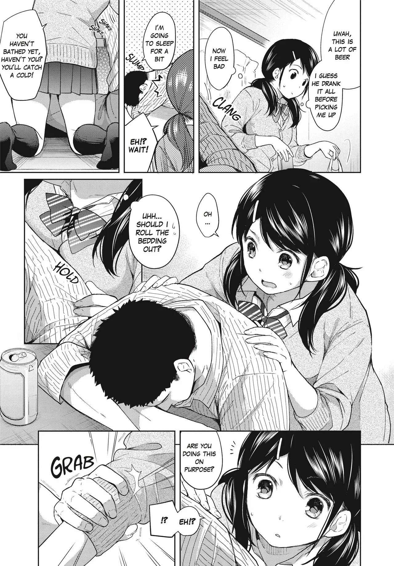 1 Room Apartment + Highschool Girl Suddenly Living Together? Close Contact!? First Sex!!? 3 image number 5