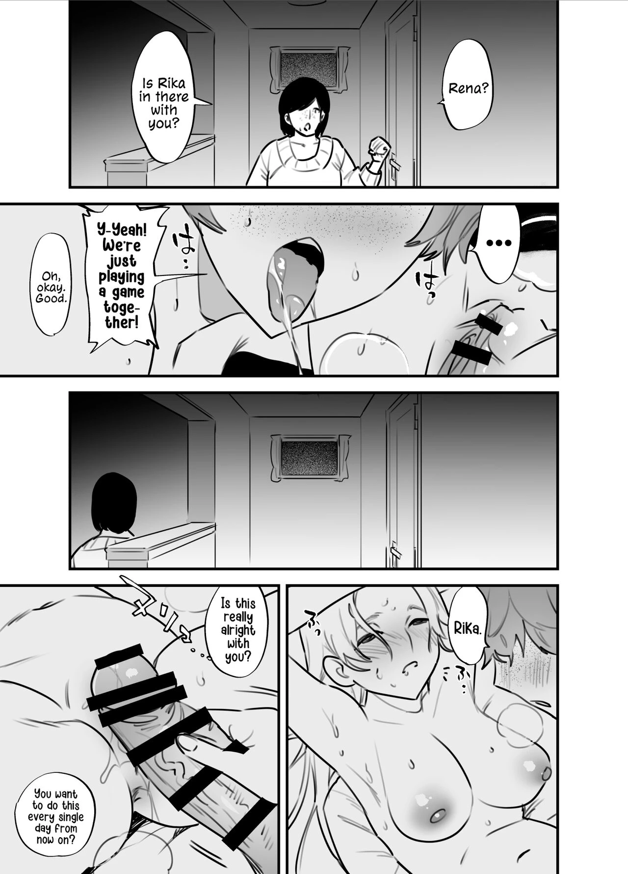 All Mine - Futa Older Sister x Little Sister  Hitorijime - Futanari Ane x Imouto image number 27