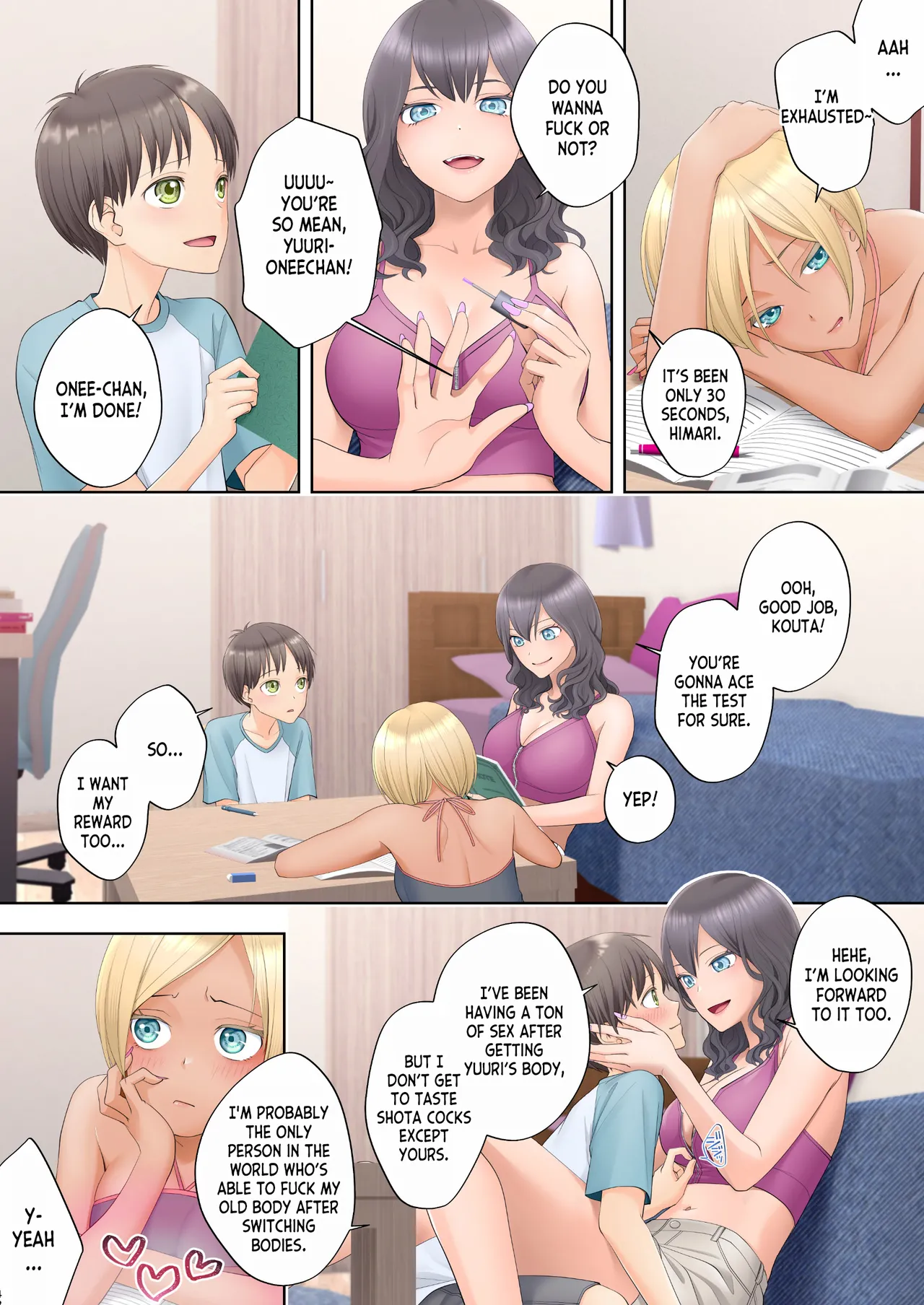 Boku Swap Ane ~Akogare no Onee-chan to Karada o Irekaerareteshimatta Boku~ image number 47