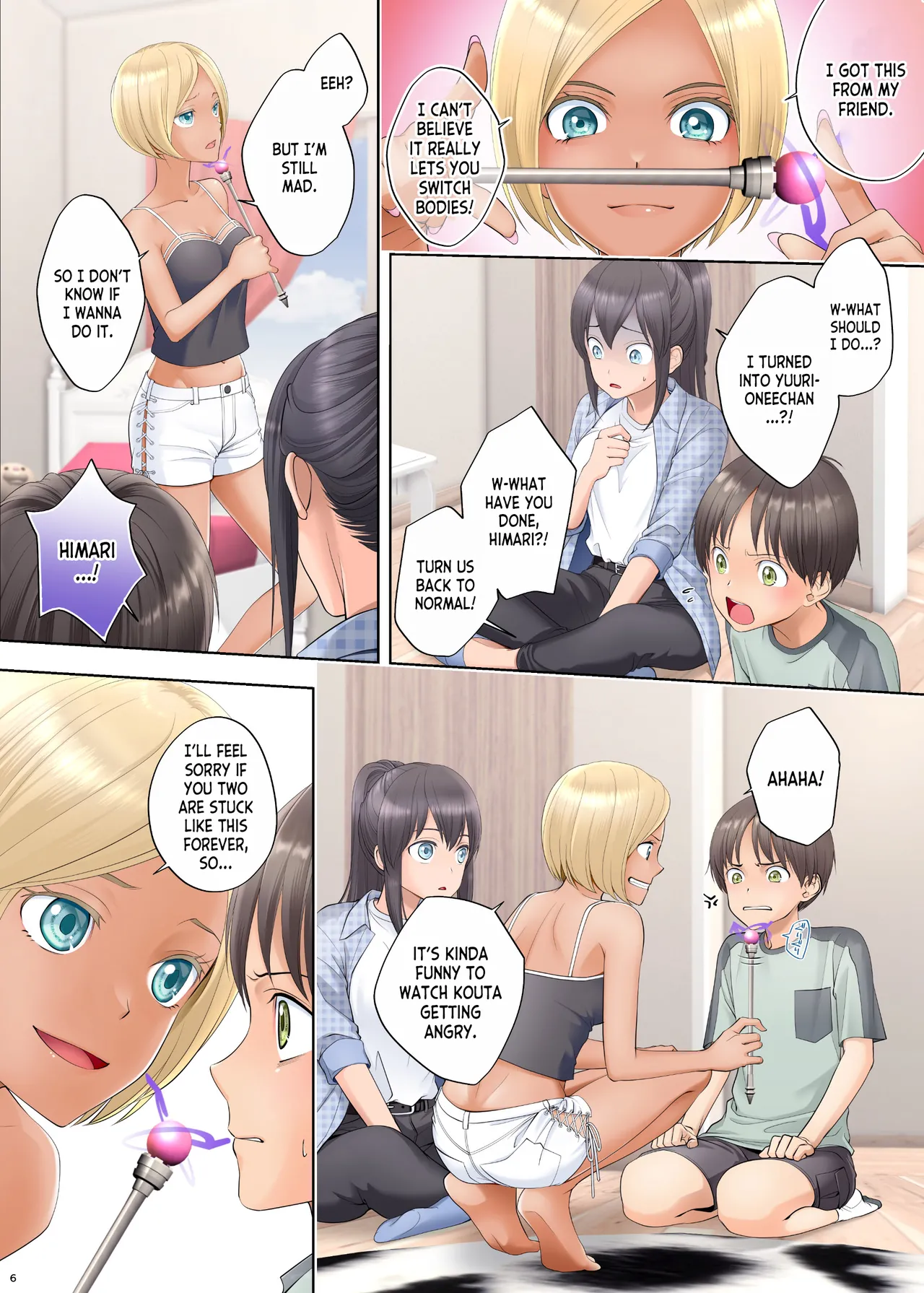 Boku Swap Ane ~Akogare no Onee-chan to Karada o Irekaerareteshimatta Boku~ image number 5