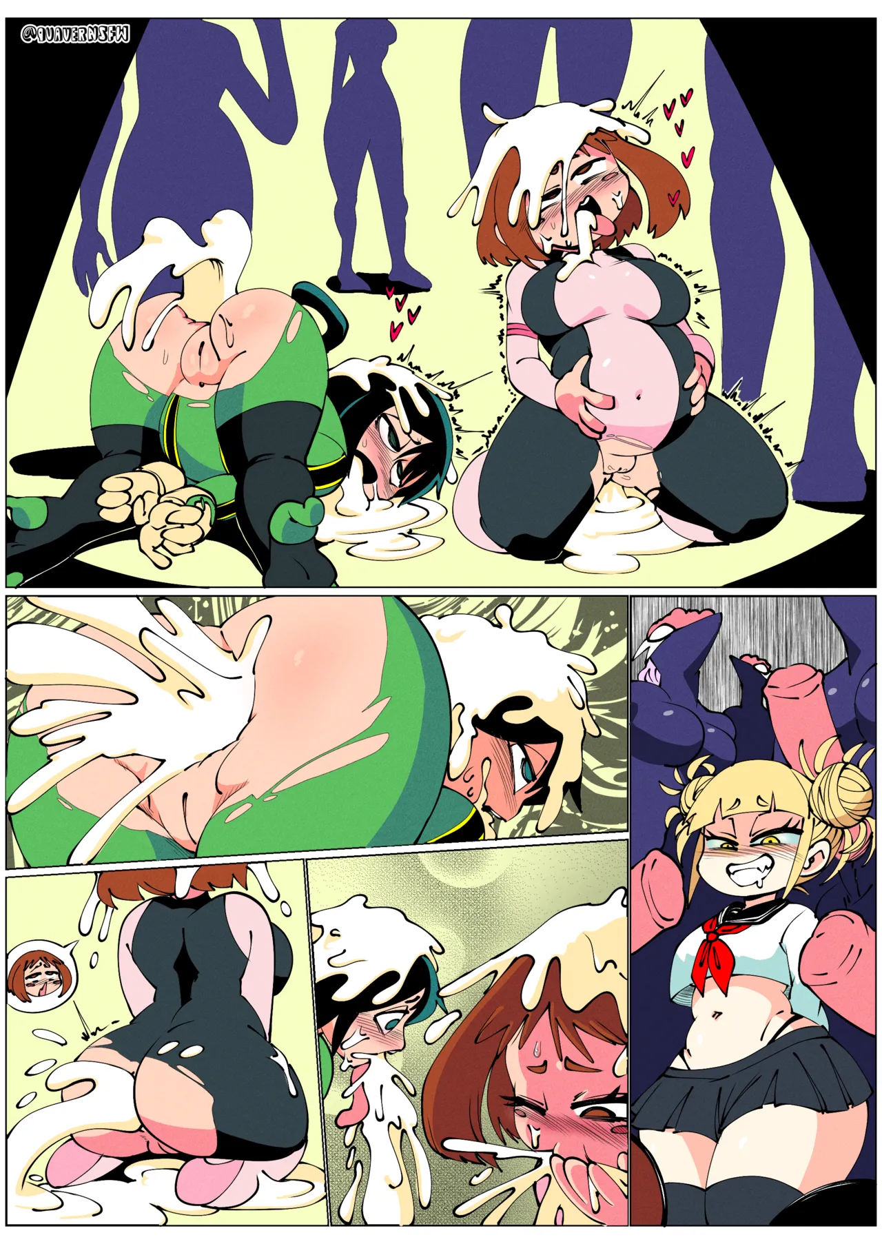Cum blast (my hero academia) image number 10