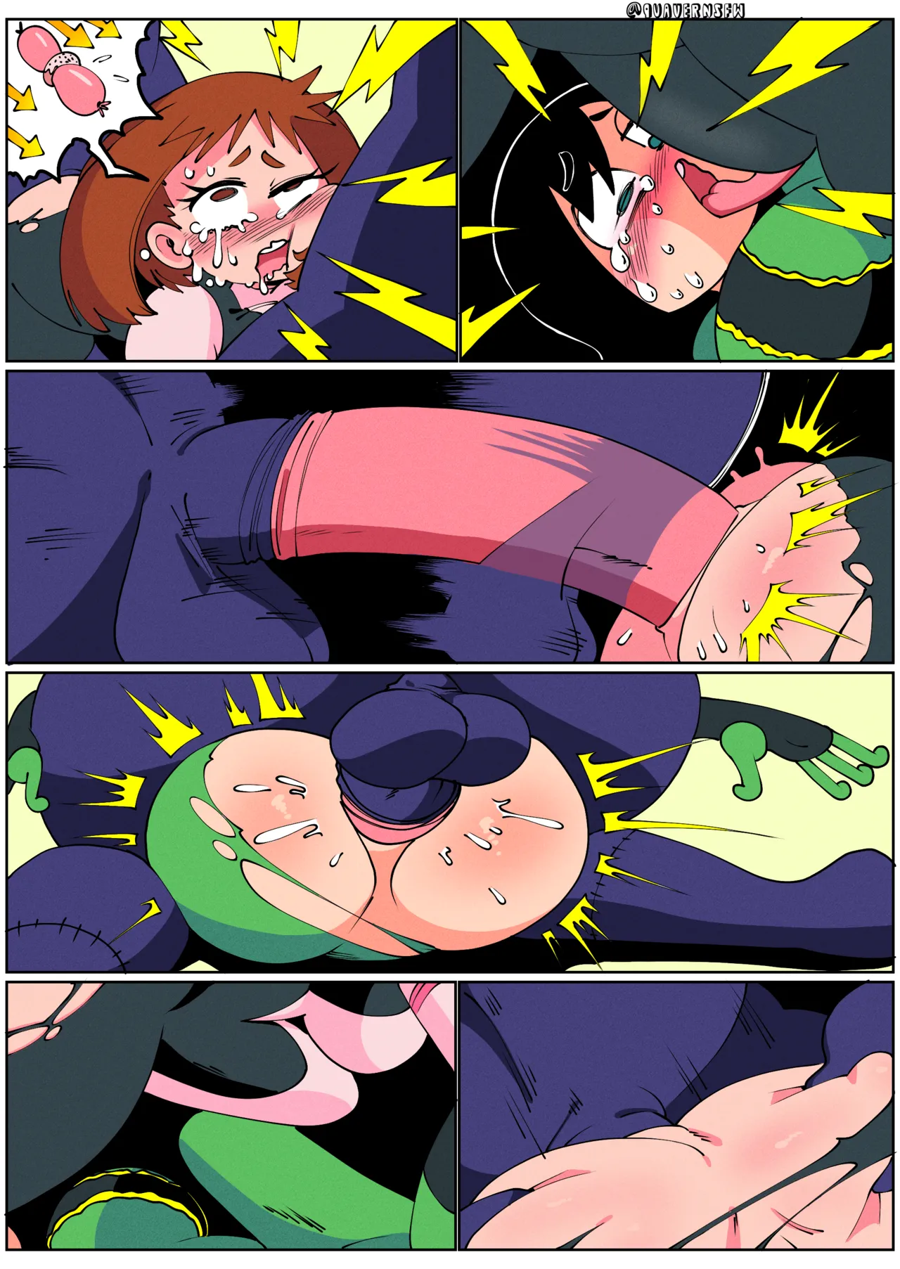 Cum blast (my hero academia) image number 13