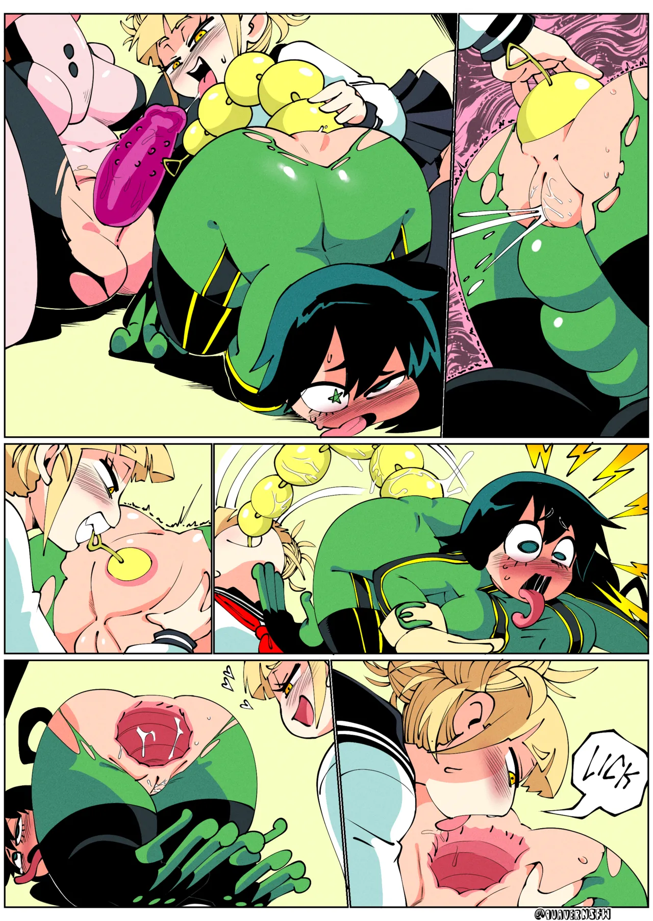 Cum blast (my hero academia) image number 6