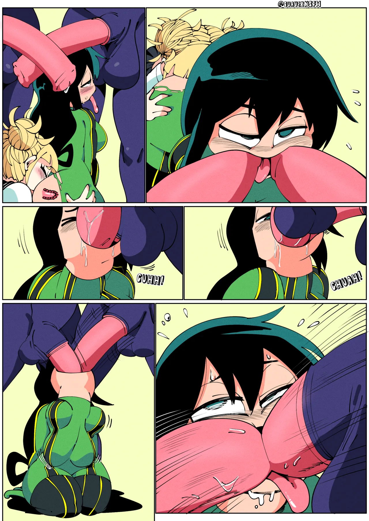 Cum blast (my hero academia) image number 7