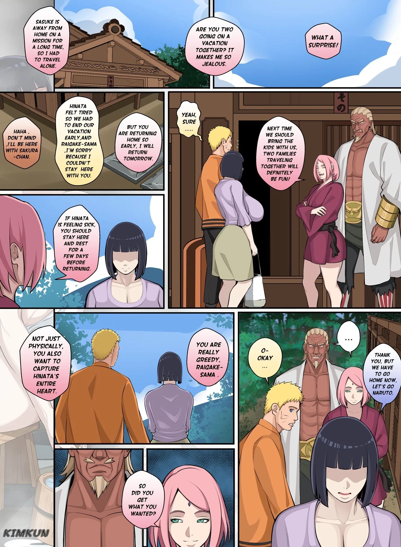 Kimkun Naruto Comic image number 125