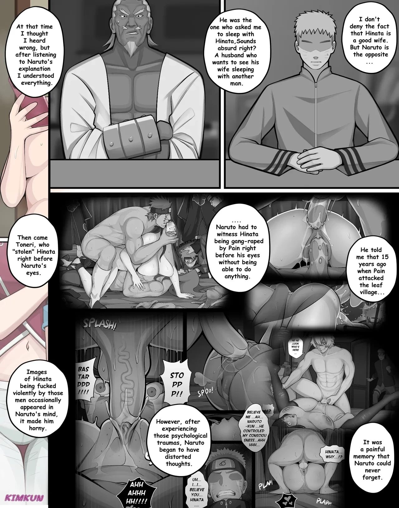 Kimkun Naruto Comic image number 40