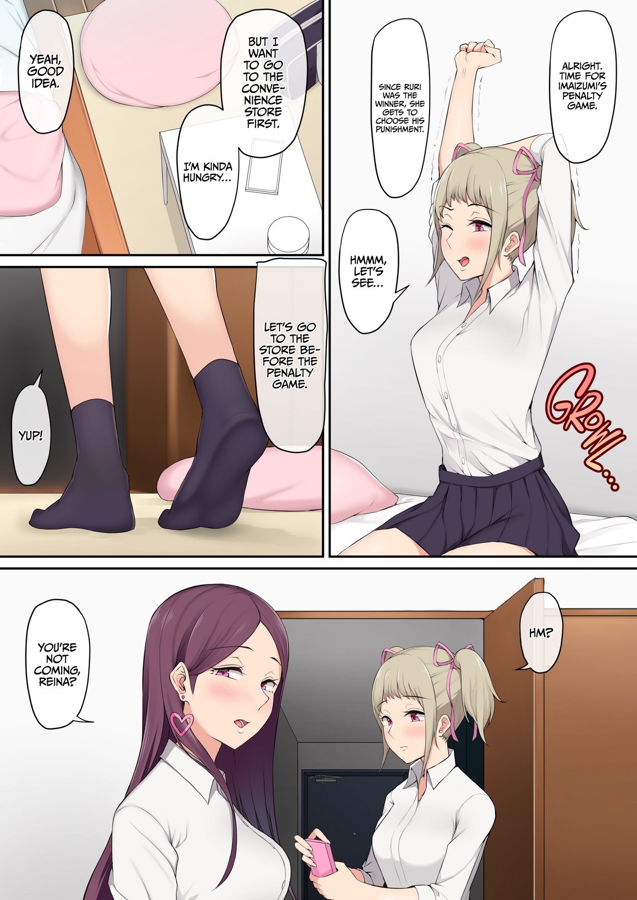 IMAIZUMI BRINGS ALL THE GYARUS TO HIS HOUSE image number 9