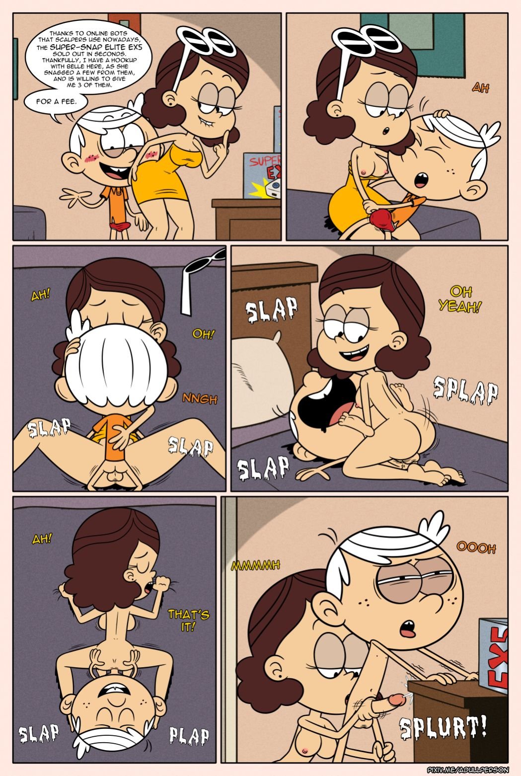 ADullPerson - Youre welcome (The Loud House) porn comic image number 17