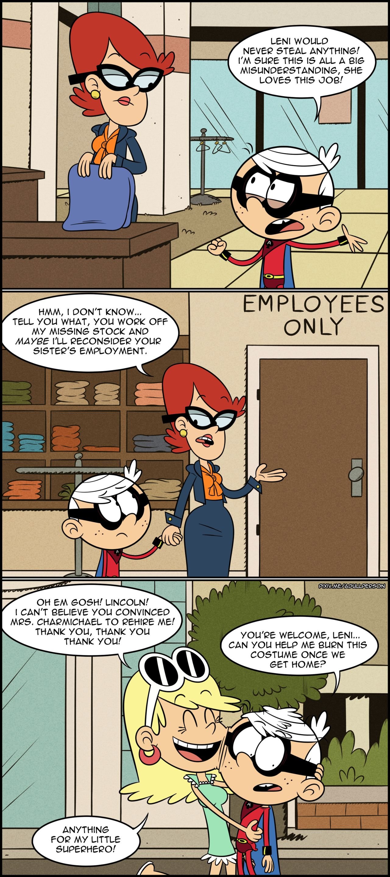 ADullPerson - Youre welcome (The Loud House) porn comic image number 19