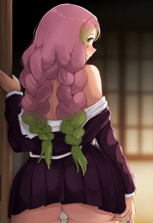 The Slut Mitsuri Kanroji  Bitch Kanroji Mitsuri