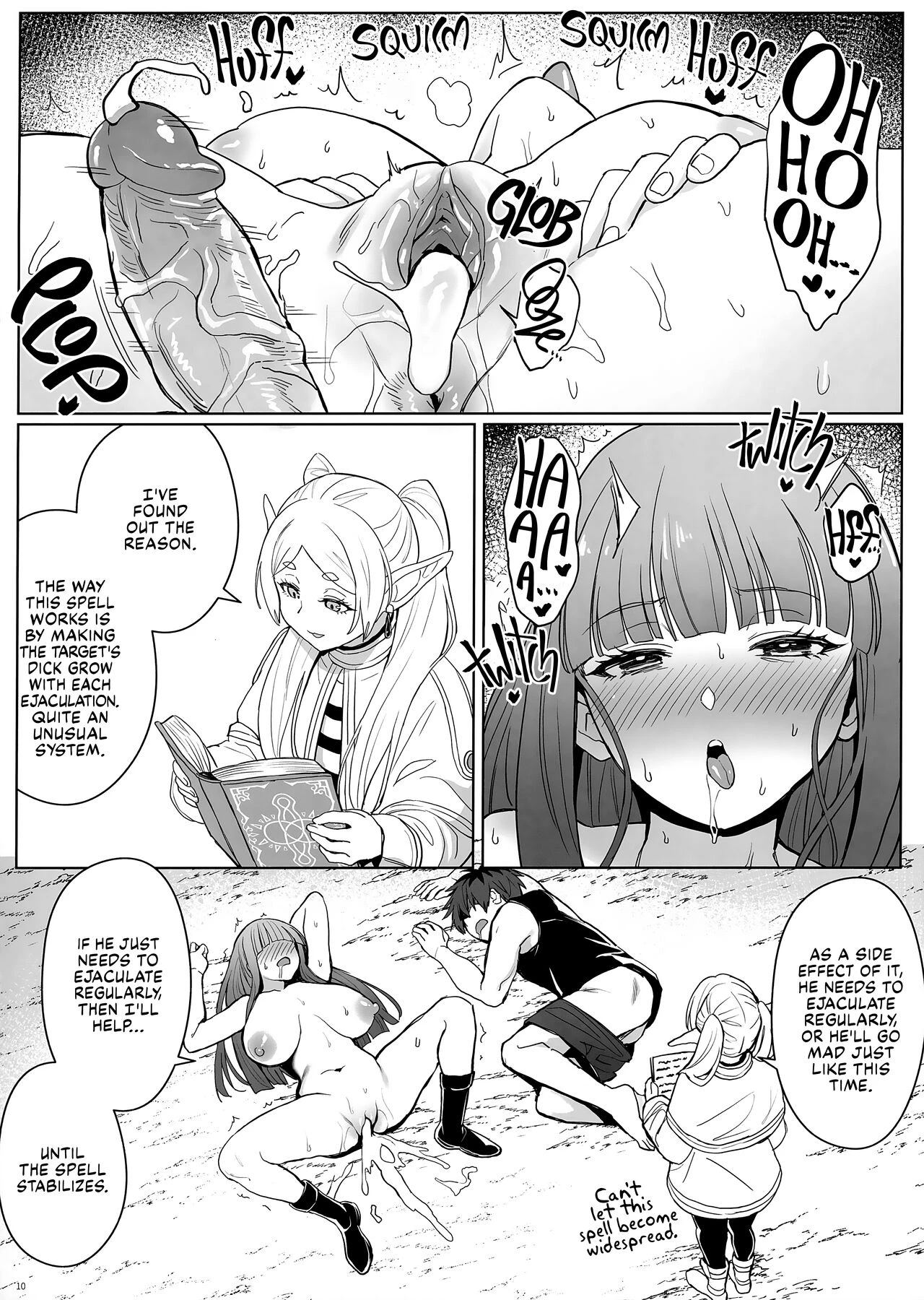 Penis Enlargement Magic  Chinchin ga Ookiku Naru Mahou image number 9