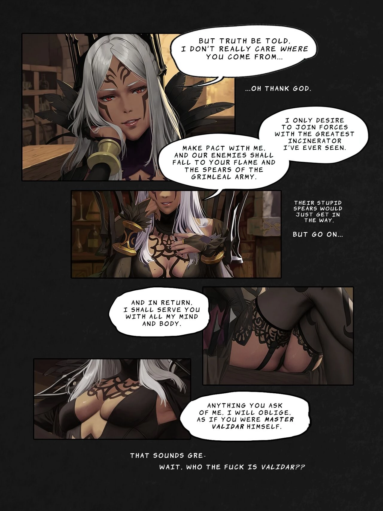 I Reincarnated into a Fire Emblem Isekai and Made a Deal with the Villainess  Anal image number 14