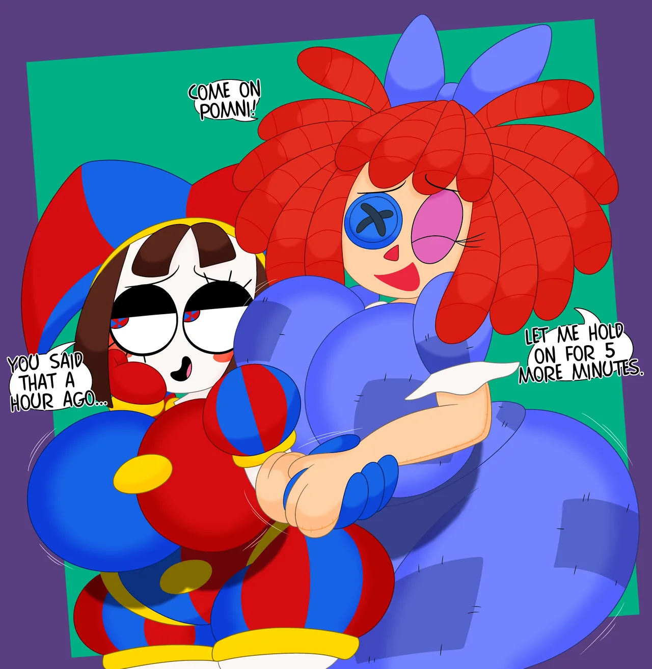 Ragatha x Pomni image number 9