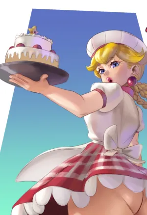 Frosting Peaches