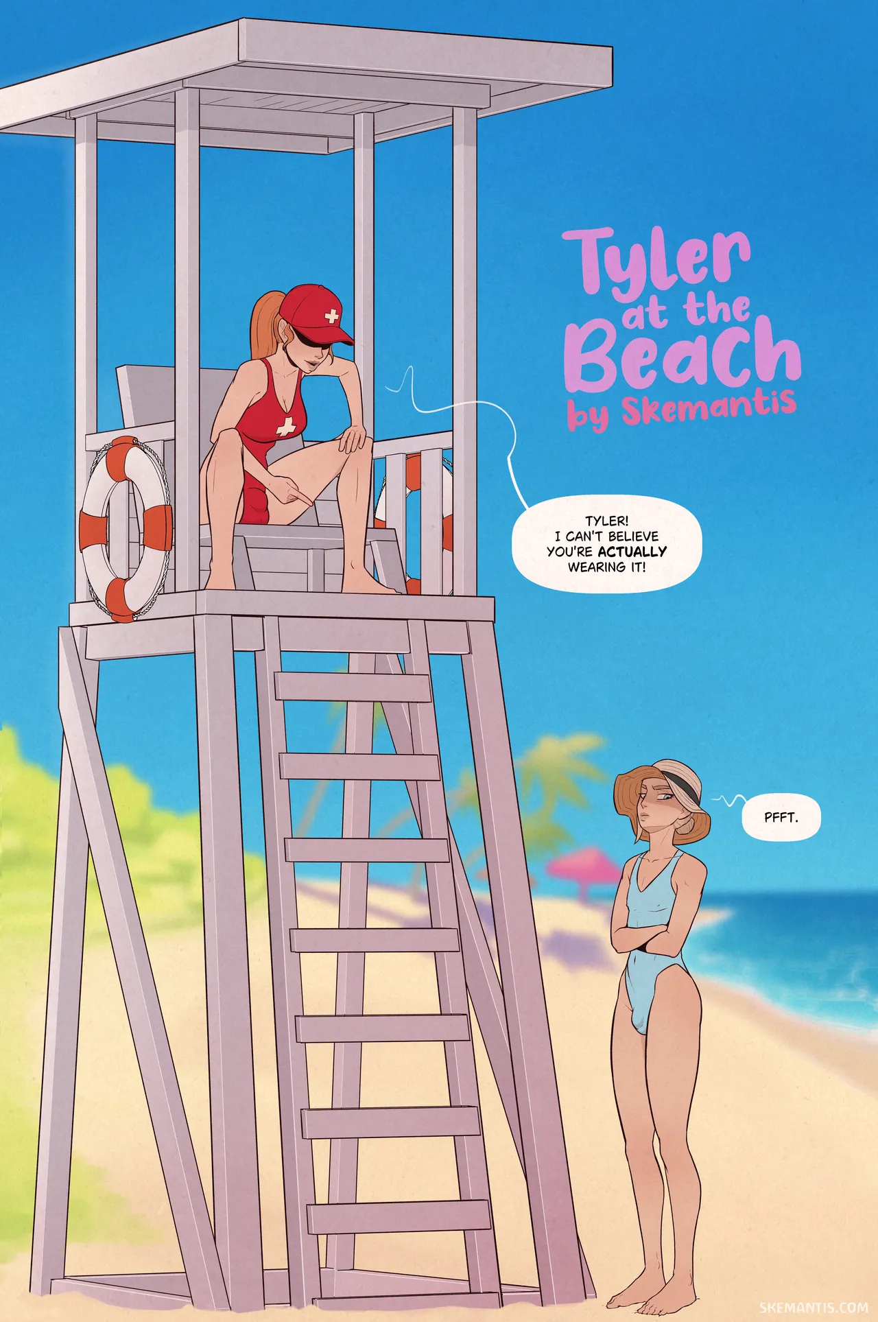 Tyler at the beach