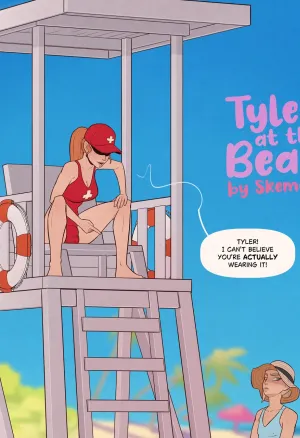 Tyler at the beach