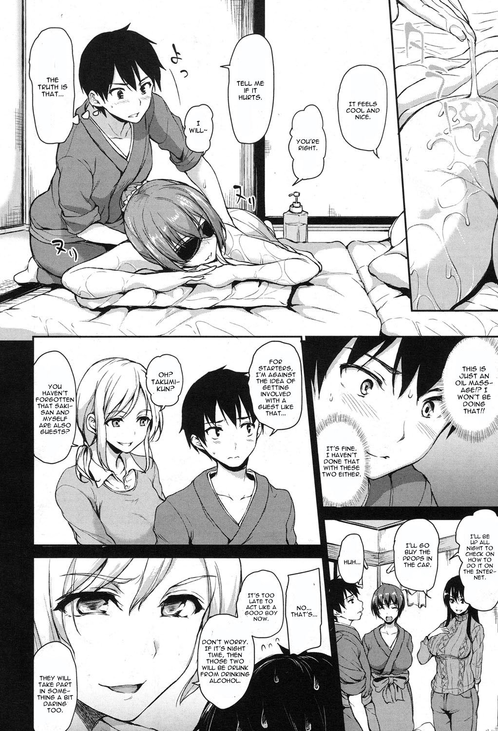 Tachibana Omina - Yukemuri Harem Monogatari Ch. 3 English hentai image number 9