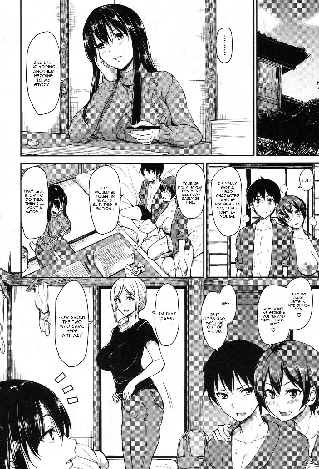 Tachibana Omina - Yukemuri Harem Monogatari Ch. 3 English hentai image number 3