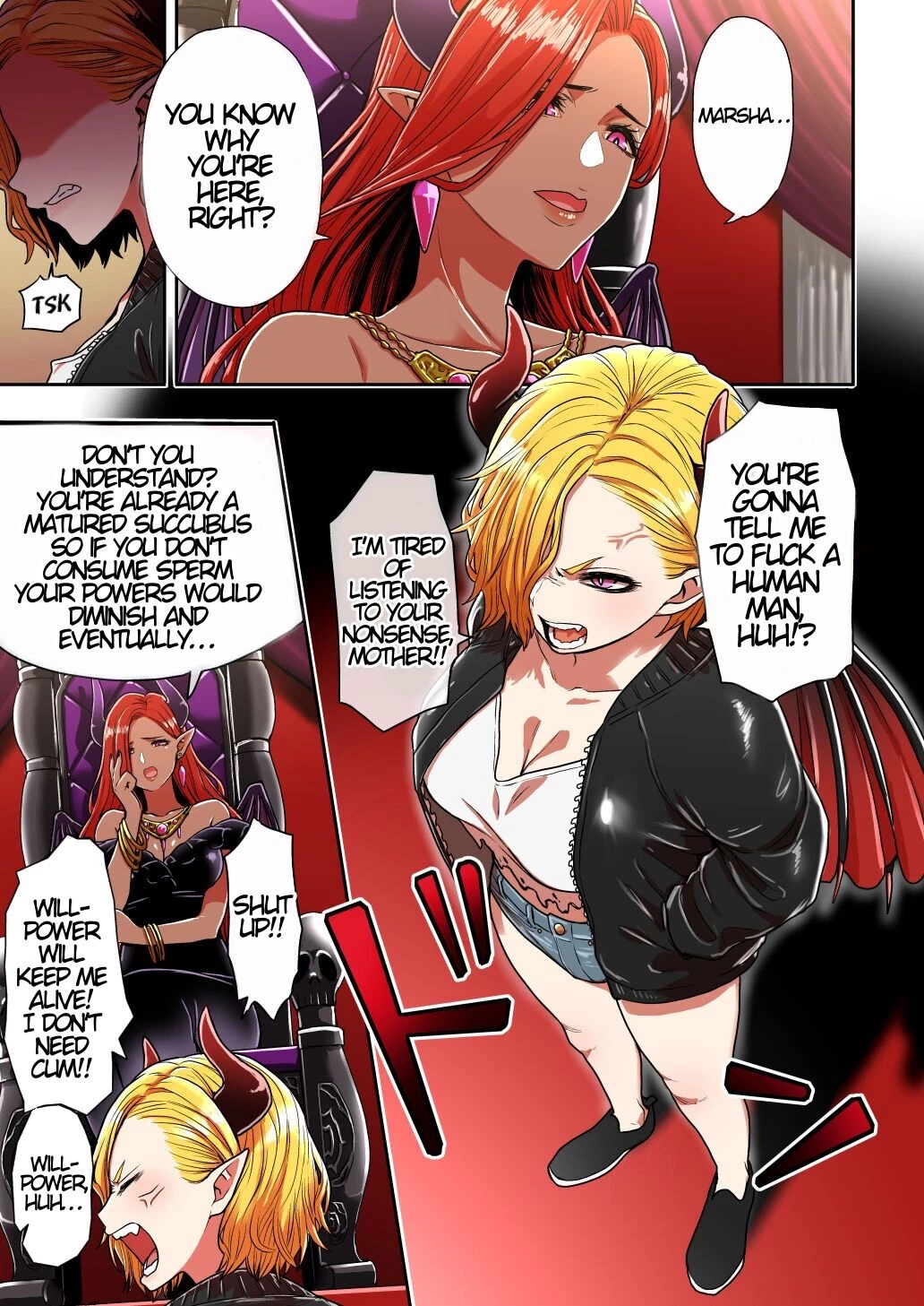 Junjou Yankee Succubus Marsha-chan ~Ningen-kai de Succubus Kenshuu image number 1