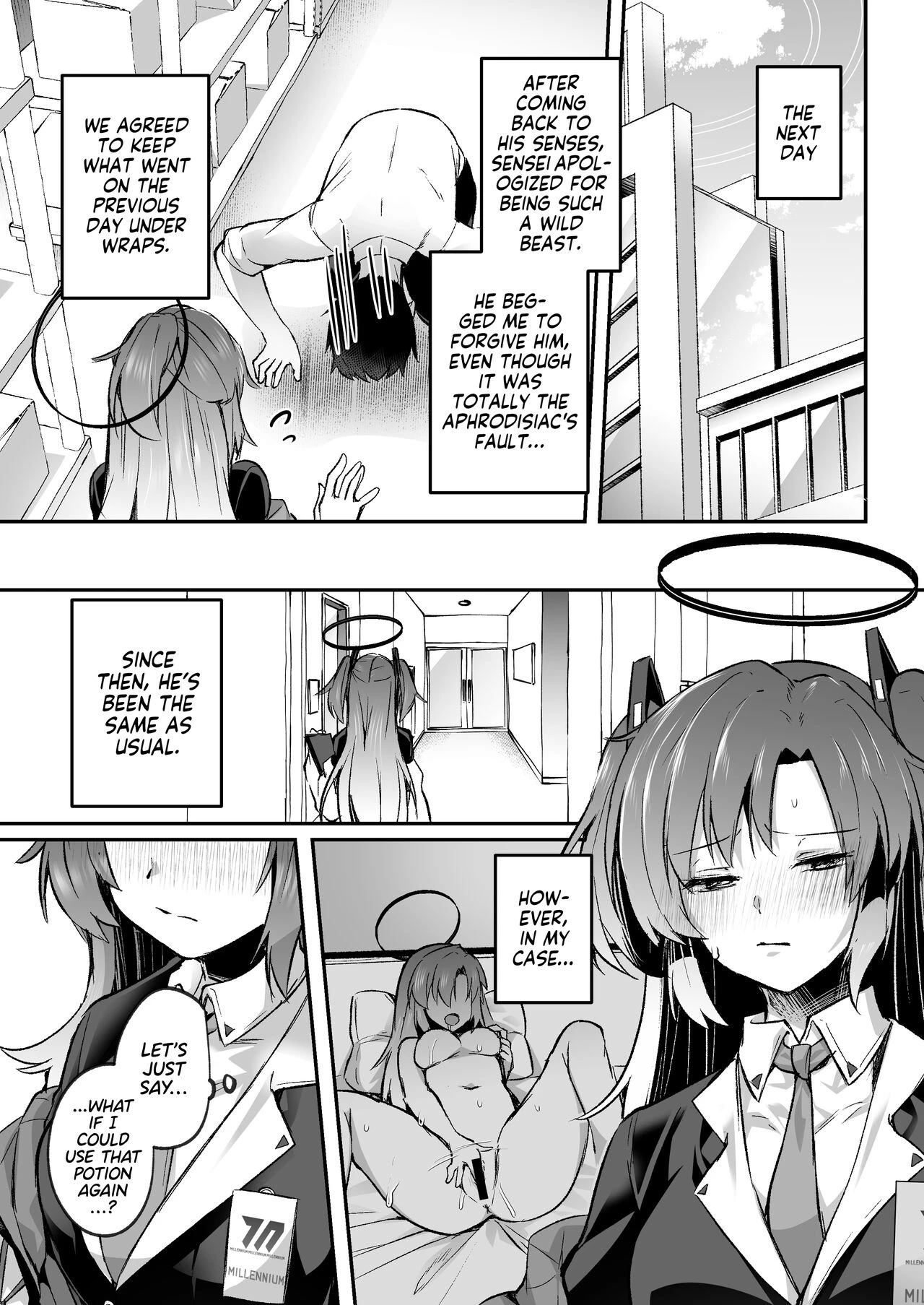 Cooling Off Senseis Unbridled Lust with Sex!  Bousou shita Sensei ni Oshitao Sarete SEX Suru Hon image number 24