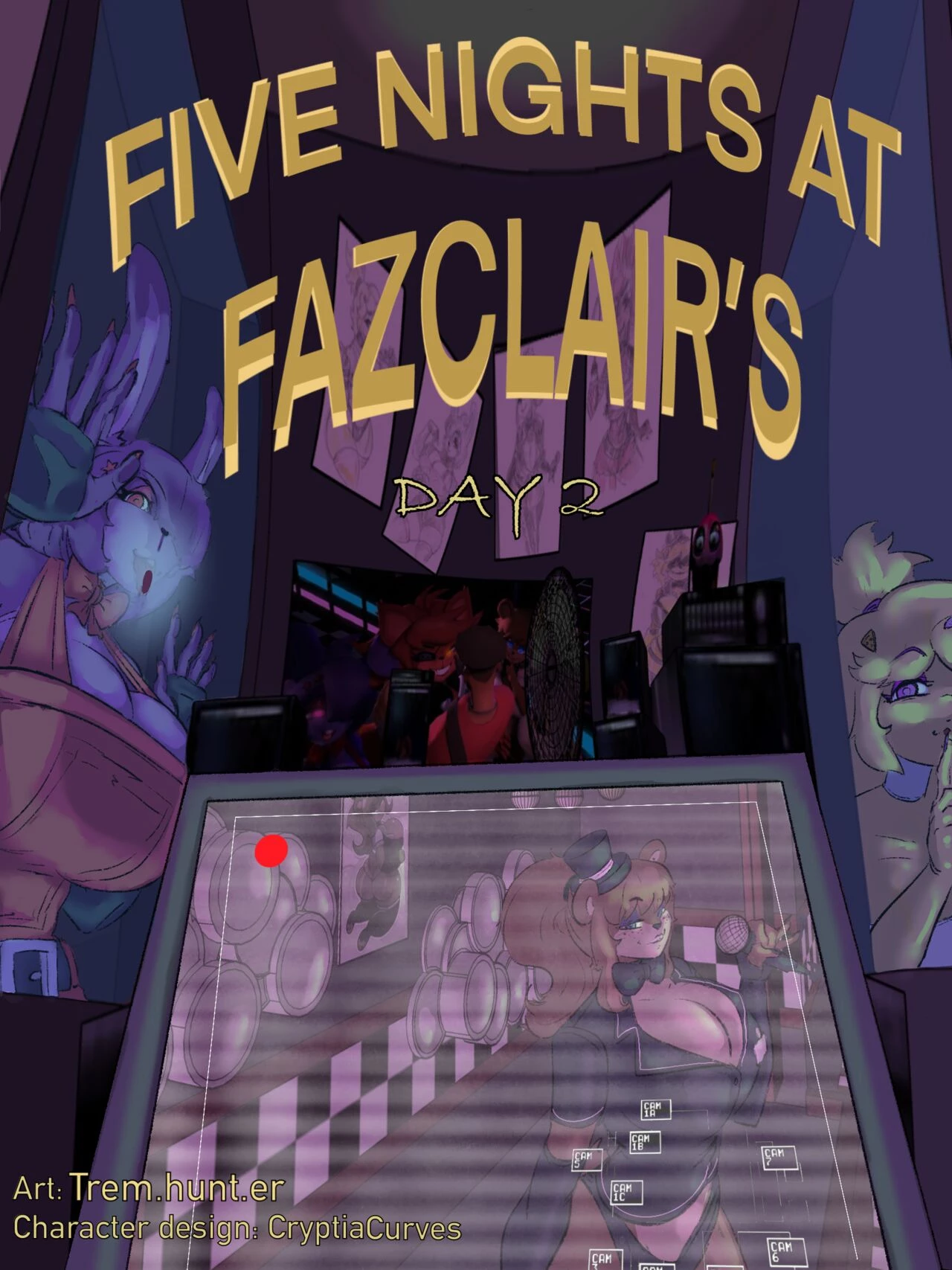 Five night at Fazclairs - night 2