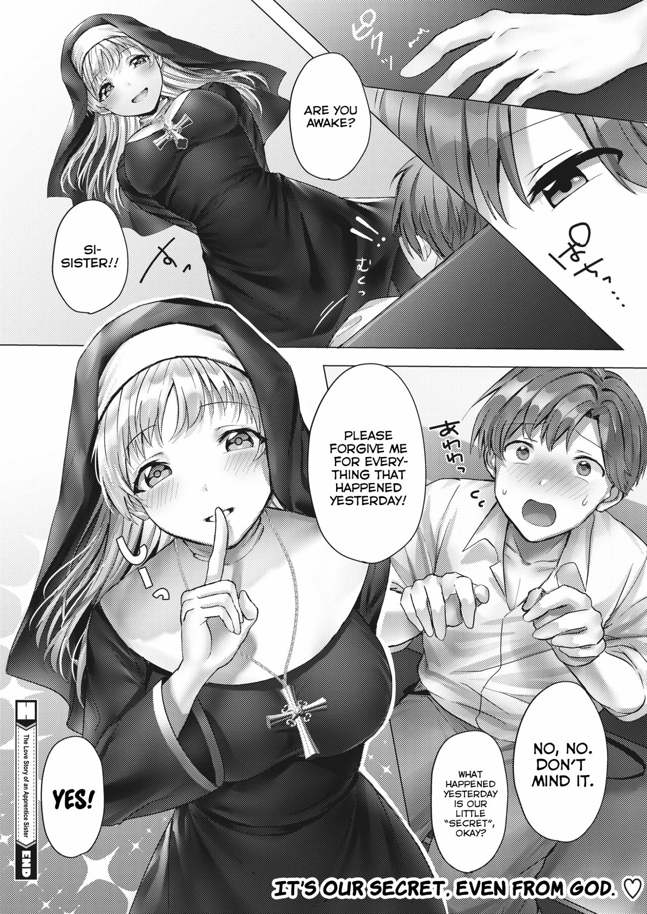 The Love Story of an Apprentice Sister  Minarai Sister no Koi Moyou image number 23