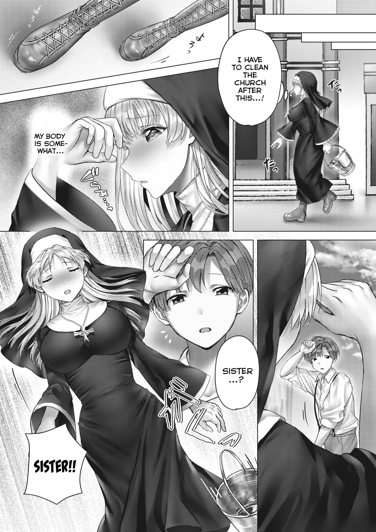 The Love Story of an Apprentice Sister  Minarai Sister no Koi Moyou image number 2