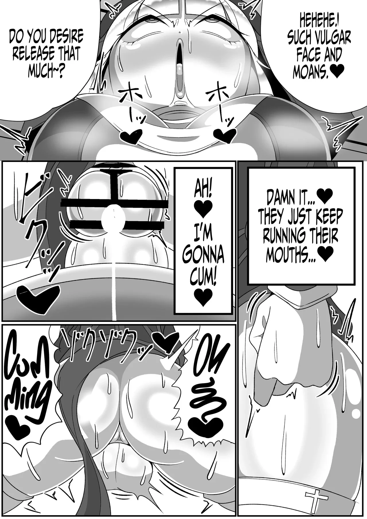 Futanari Seijo Shasei Kinshirei  Dick Slingin Saintess ~Ejaculation Prohibition~ image number 18