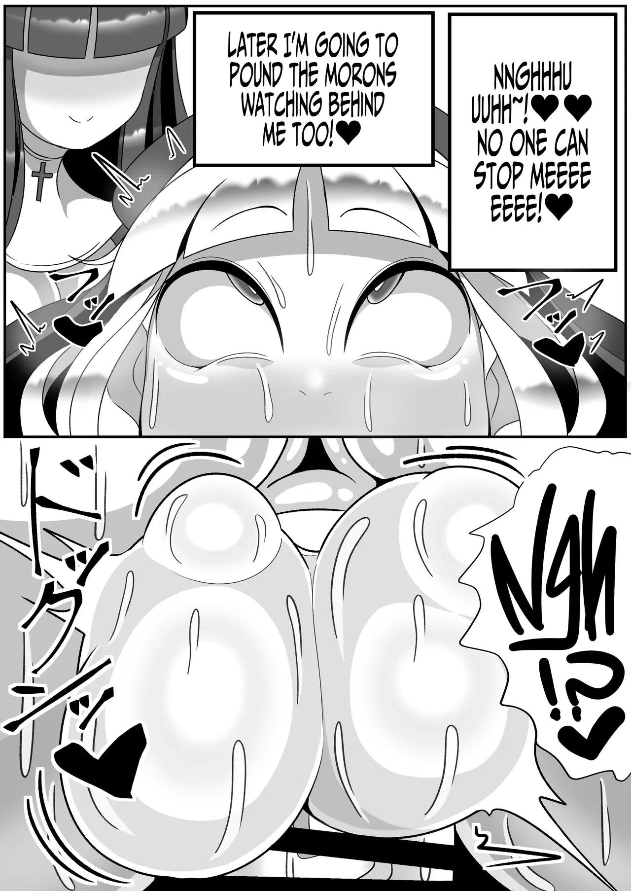 Futanari Seijo Shasei Kinshirei  Dick Slingin Saintess ~Ejaculation Prohibition~ image number 58
