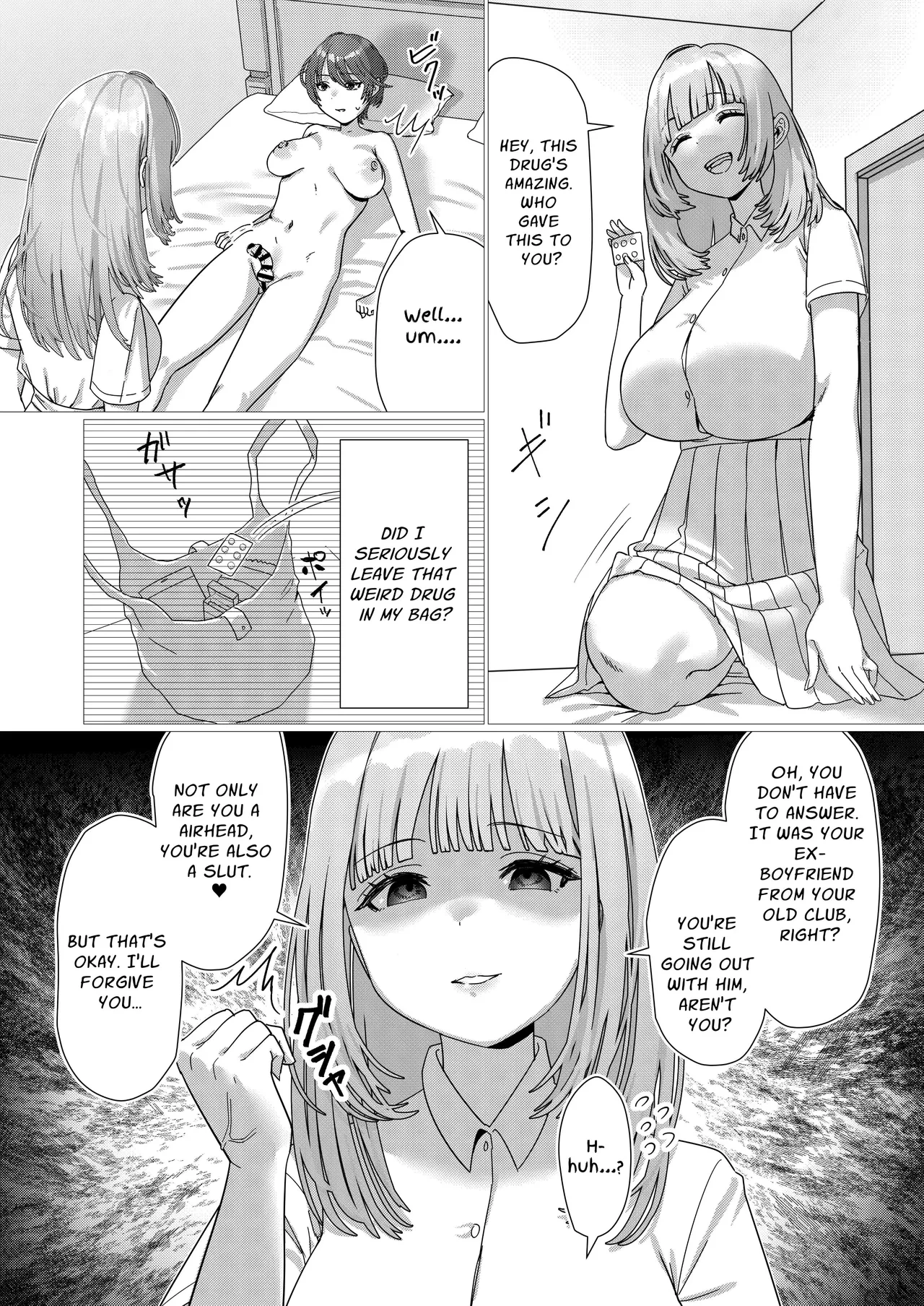 Punish Your Slutty Girlfriend With A Futa Dick image number 12