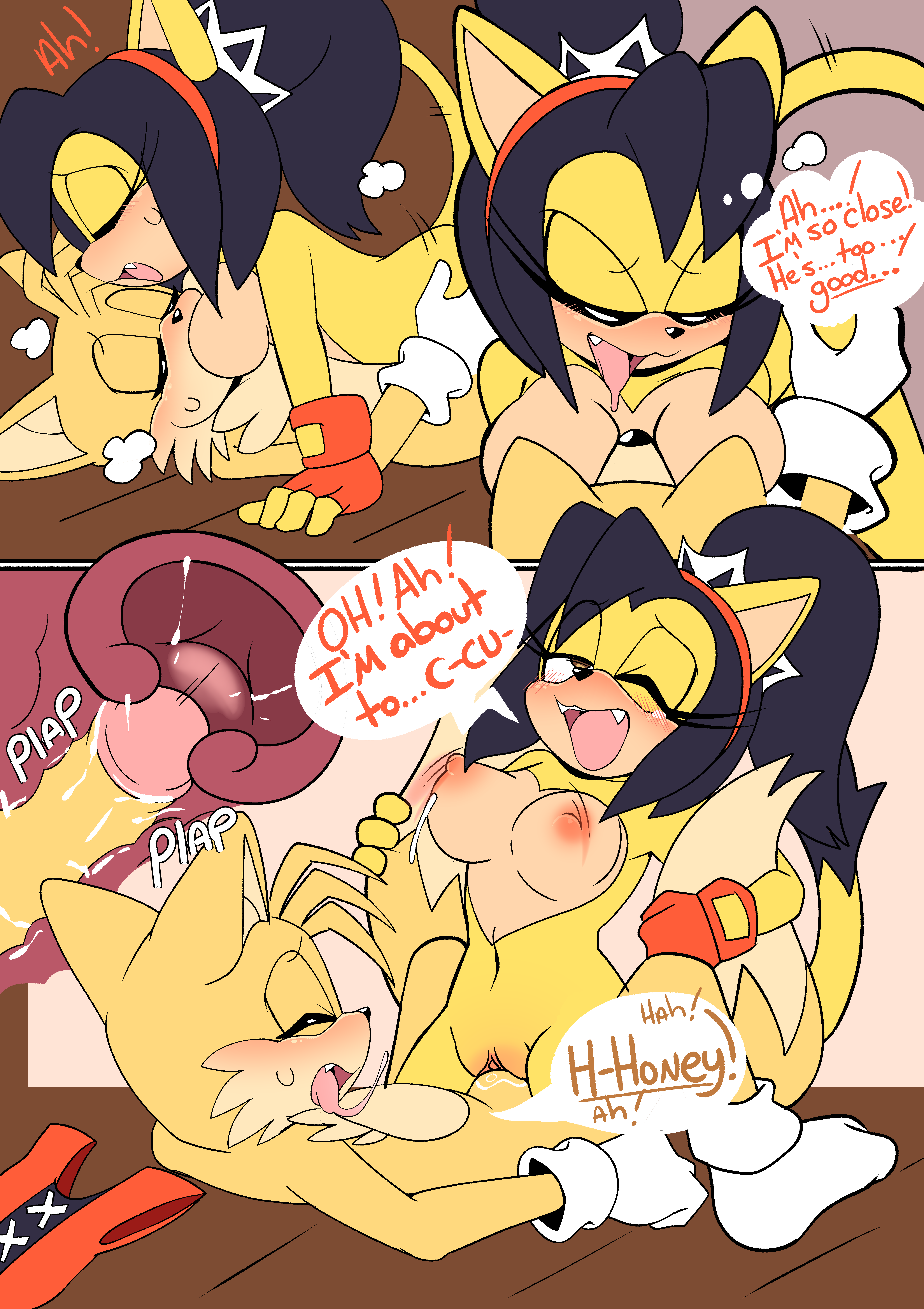 A Sweet Visit (Sonic) porn comic image number 10