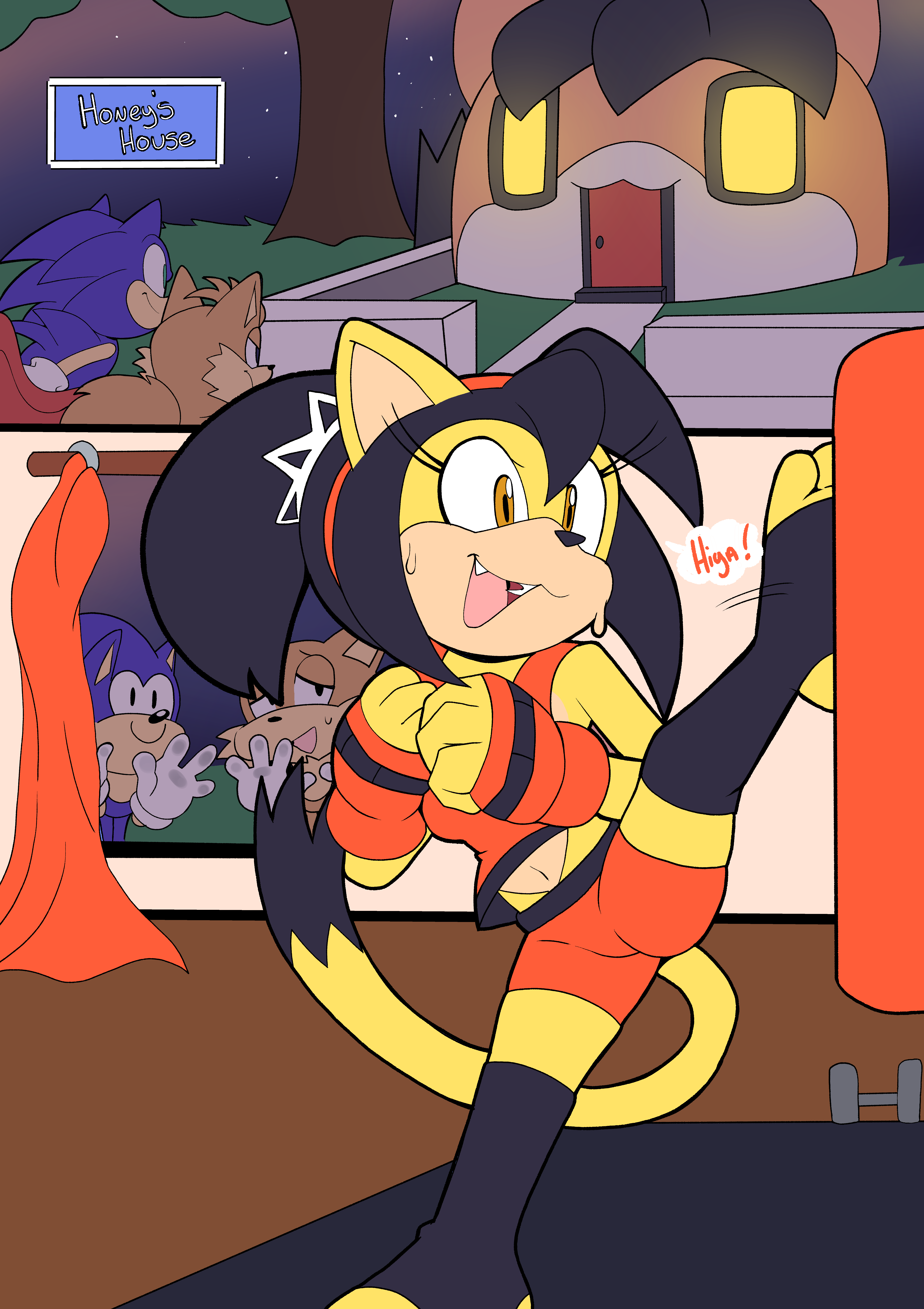 A Sweet Visit (Sonic) porn comic image number 1