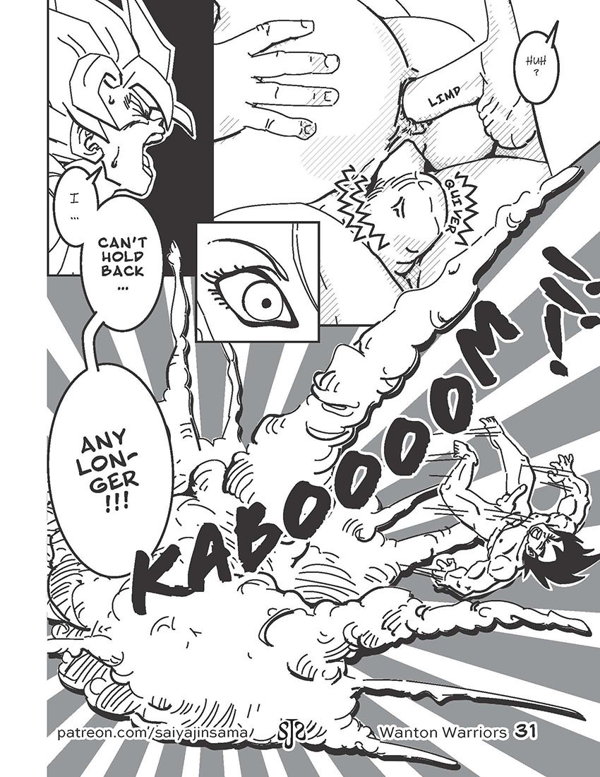 saiyajinsama - Wanton Warriors 1 - Goku, 18 & Vegeta (Dragon Ball Z) image number 31