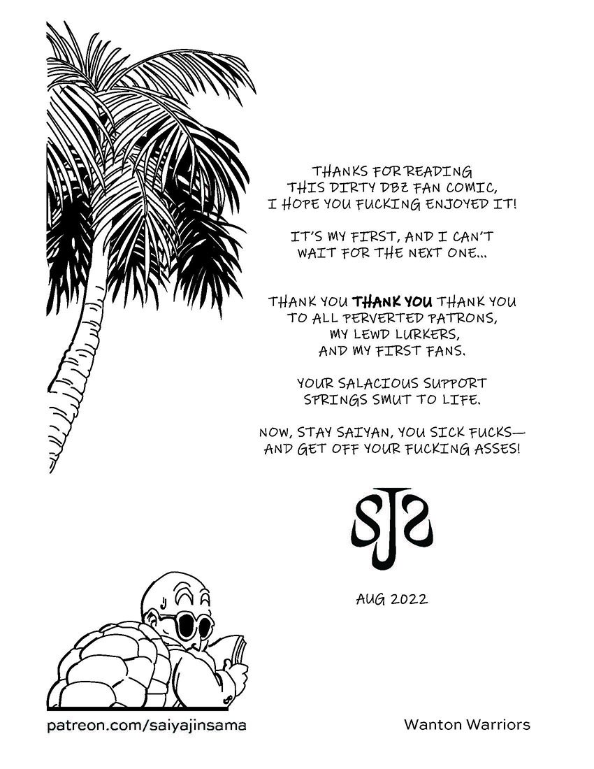 saiyajinsama - Wanton Warriors 1 - Goku, 18 & Vegeta (Dragon Ball Z) image number 33