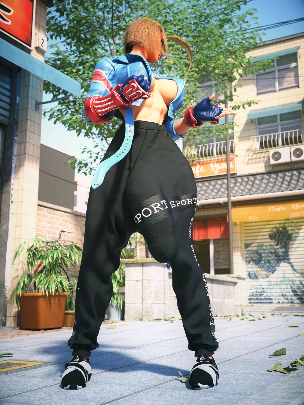 Cammy and Chun-Li image number 59