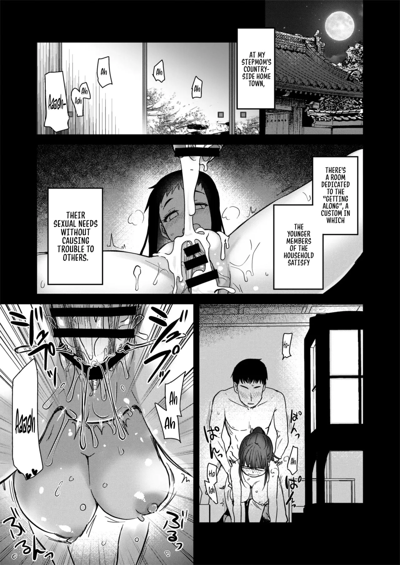 In A Countryside Village With A Naughty Custom, All of My Relatives Are Extremly Perverted  H na Fuushuu ga Aru Inaka no Shinseki ga, Zenin Sukebe Sugiru Hanashi image number 3