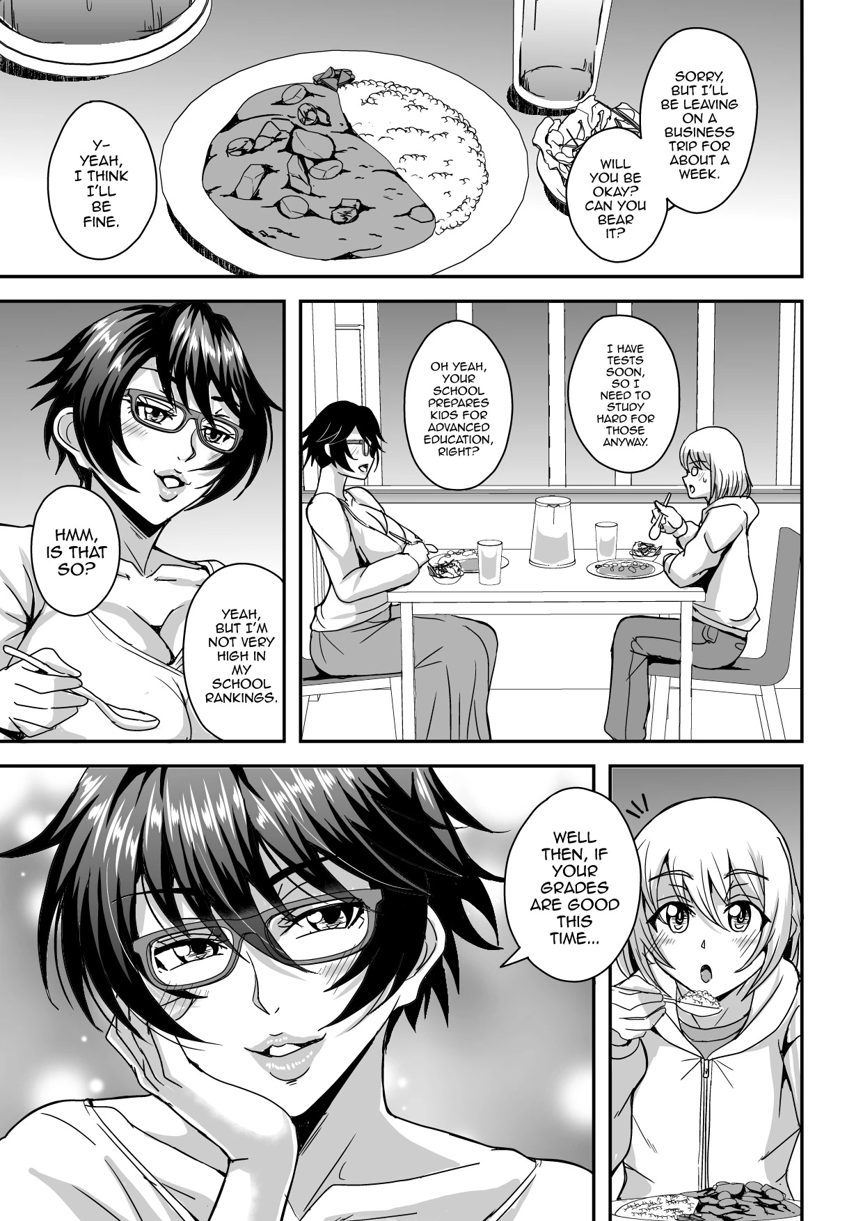 Arofour Dokushin BariCare Oba-san ga Yuujin no Musuko demo Aru Toshishita Danshi to no Kankei ni Hamaru Hanashi image number 33