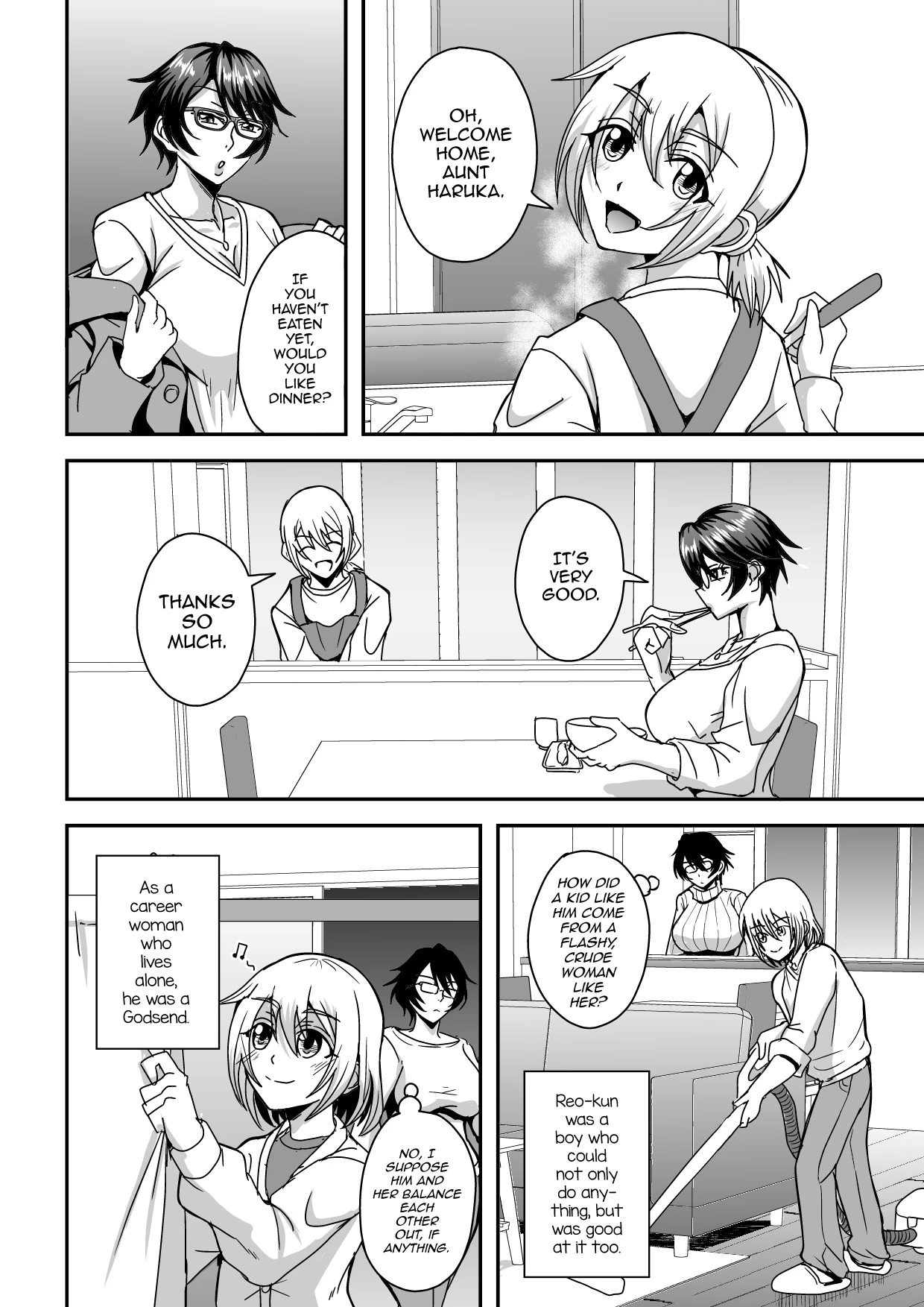 Arofour Dokushin BariCare Oba-san ga Yuujin no Musuko demo Aru Toshishita Danshi to no Kankei ni Hamaru Hanashi image number 4