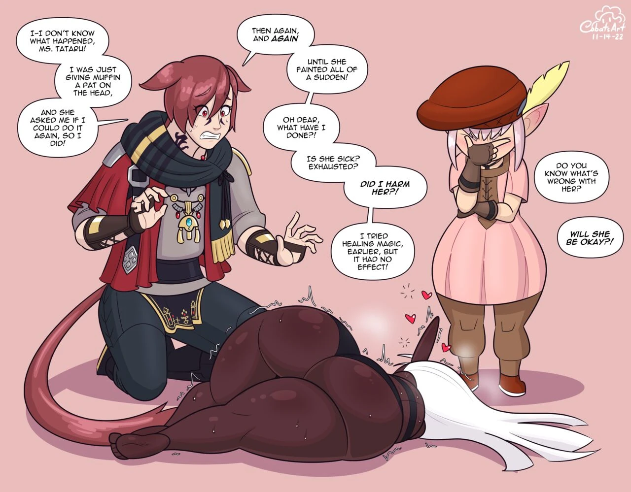 [Cobatsart] Mary Muffin: DRK Chocolate Cake (Final Fantasy XIV) image number 13