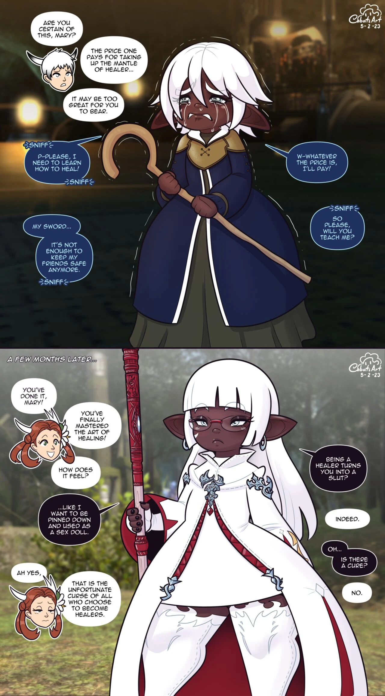 [Cobatsart] Mary Muffin: DRK Chocolate Cake (Final Fantasy XIV) image number 20