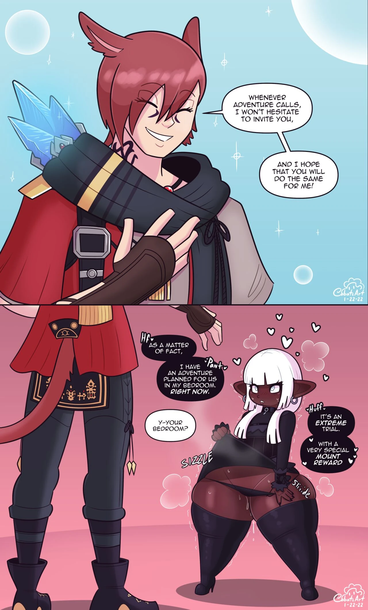 [Cobatsart] Mary Muffin: DRK Chocolate Cake (Final Fantasy XIV) image number 4