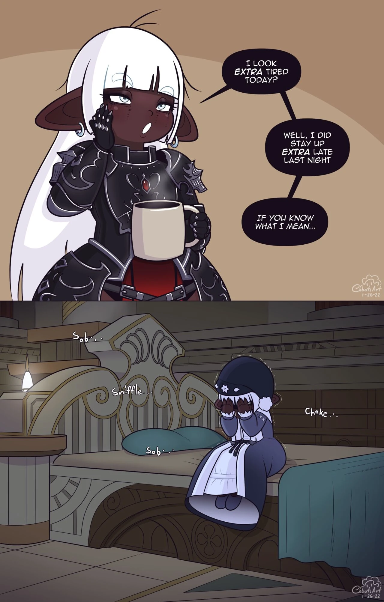[Cobatsart] Mary Muffin: DRK Chocolate Cake (Final Fantasy XIV) image number 5