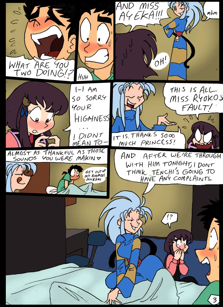 Tenchi Comic image number 2