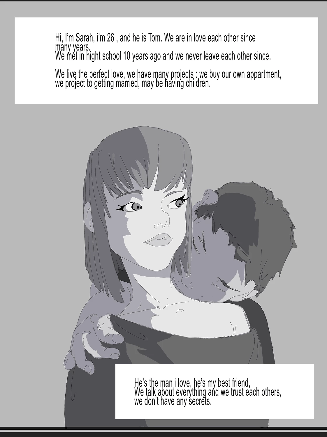 cuckold story chap1: the cheating GF image number 1